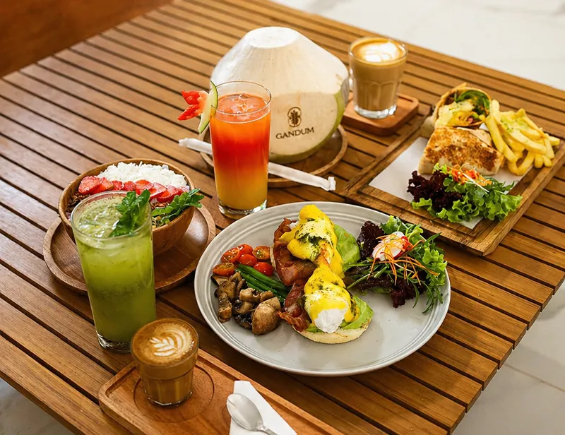 Signature brunch at Gandum